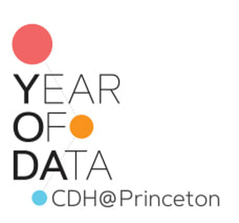 Logo marking the Center for Digital Humanities Year of Data initiative.